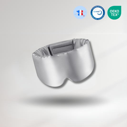 Sonévaconfort™ – Masque de Nuit en Soie de Mûrier