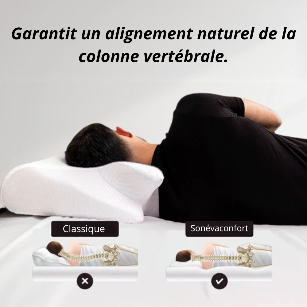 SonévaConfort™ – Oreiller Cervical Classique